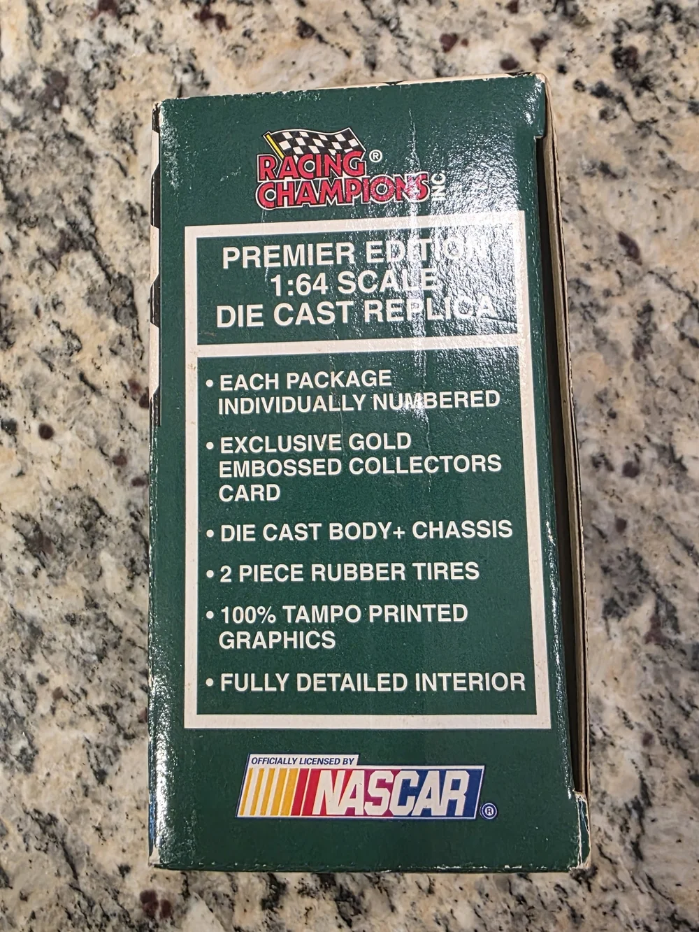 Harry Gant #33 Farewell Tour 1994 Die-Cast Race Car Toy - Green - AUTOGRAPHED!
